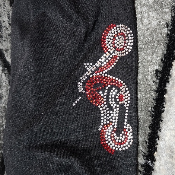 MOTORCYCLE RHINESTONES STUDDED HEADBANDS HEADWRAP HAIR SCRUNCHIE - Picture 3 of 8